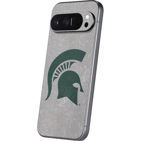 Michigan State University Grey Spartans Logo Pixel 9 Pro XL Skin